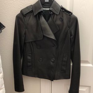 Vince leather jacket / coat